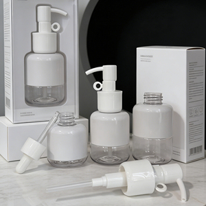 Bouteilles cosmétiques en plastique PETG sans BPA de 40 ml, 80 ml, 100 ml, pompe à lotion, compte-gouttes pour masque facial, <span class=keywords><strong>faux</strong></span> cils, soins de la peau en voyage, 888J - Product Image 2