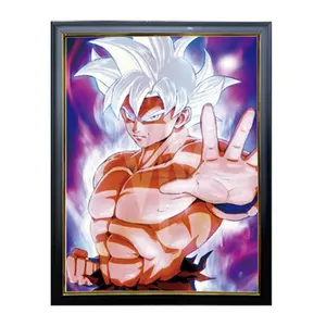 3d Lenticulaire Poster Anime 3d Goku Lenticulaire Anime Lenticulaire 3d Poster