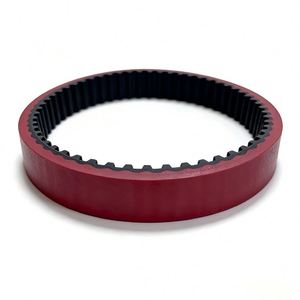 Courroie synchrone de traction de film pour machine d'emballage verticale OEM pour imprimeries T10-560 530 270L 240L 300L en caoutchouc rouge épaissi - Product Image 1