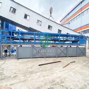 화력 발전소 용 자동 수평 고무 벨트 진공 필터 프레스 석고 탈수 장비 - Product Image 6