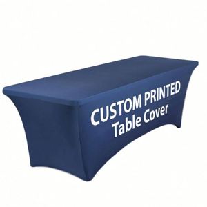 Nappe en Spandex Lavable en Machine Personnalisée, Idéale pour Toutes les Tailles d'Événements ou Salons Professionnels Publicitaires – Offre Spéciale - Product Image 1