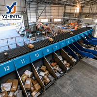 Yüksek Hızlı Küçük Paket Sıralama Makinesi Lineer Dar Bantlı Sıralama Makinesi Düz Hatlı Dar Bantlı Sıralama Makinesi