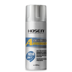 HOSEN 450ml 10% Zinc Galvanized Anti-Rust Aerosol Paint – Wholesale & Custom Packaging Available - Product Image 1