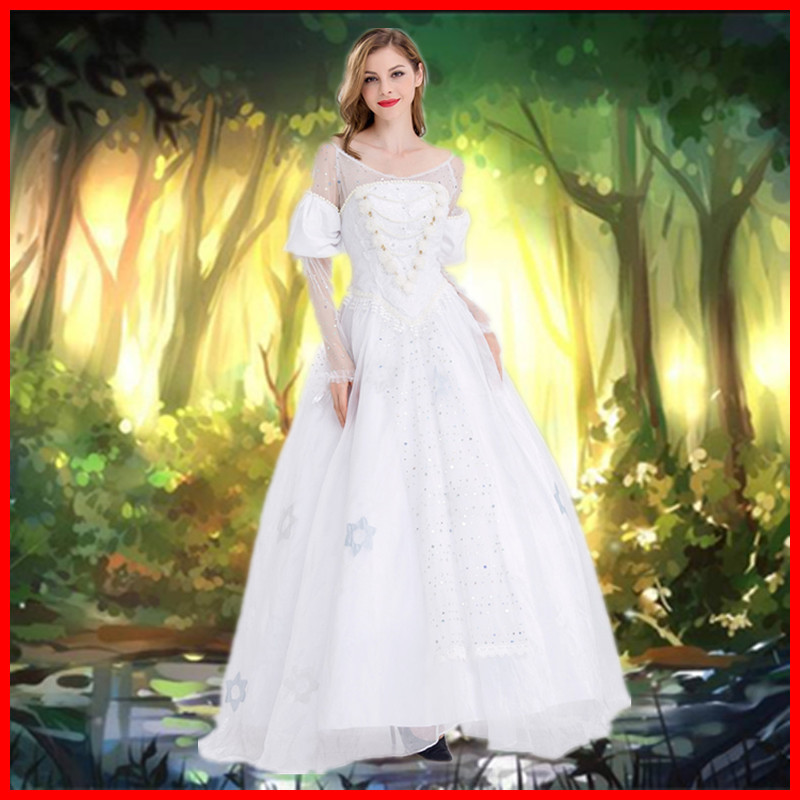 Women Dress White Queen Alice Wonderland Costume - Ideal for Adult  Halloween & Themed Events, ODM Services Available