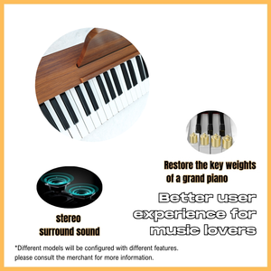 Clavier MIDI pliable 88 touches en gros pour enfants - Orgue électrique portable / <span class=keywords><strong>Piano</strong></span> numérique avec casque en plastique pour débutants en <span class=keywords><strong>musique</strong></span> - Product Image 3