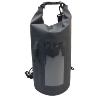 Paquete oceánico al aire libre 15L 20L 30L canotaje flotante pesca natación 500D PVC paquete oceánico bolsa seca impermeable
