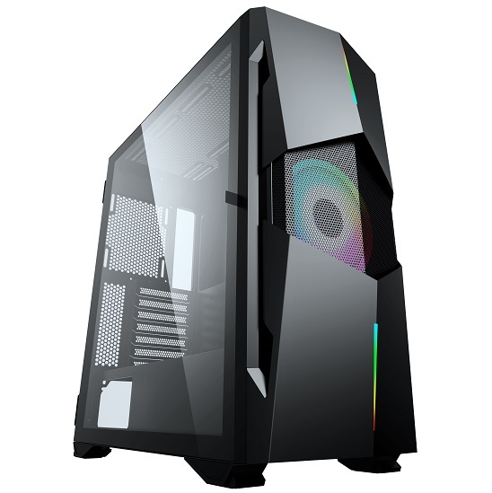 Tecnomall New Design Gaming Computer Case Atx Pc Case Computer Case & Towers Chassis Hd Usb3.0 for Desktop