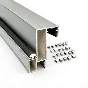 <span class=keywords><strong>Burlete</strong></span> de Puerta Moderno y Duradero Tipo Ranura de PU, <span class=keywords><strong>Burlete</strong></span> de <span class=keywords><strong>Aluminio</strong></span> para Puerta, Ahorro de Energía, Insonorizado, Fácil Instalación, para Puertas y Ventanas - Product Image 1