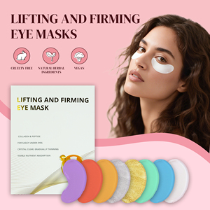 Patchs hydratants pour <span class=keywords><strong>les</strong></span> <span class=keywords><strong>yeux</strong></span> au collagène et or 24K, anti-<span class=keywords><strong>rides</strong></span>, anti-cernes, avec logo personnalisé - Product Image 2