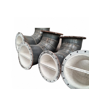 Chịu mài mòn tấm gốm Uốn ống kim loại bề mặt chịu mài mòn ống lót vá - Product Image 5