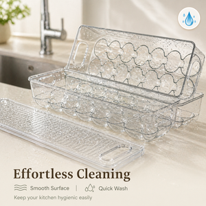 Contenedor de Huevos Transparente de Doble Capa con 14 Compartimentos y Tapa, Precio de Fábrica, para Soluciones de Almacenamiento Modernas en Refrigeradores - Product Image 5