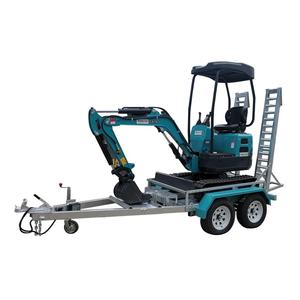 Mini Excavadora Pequeña de Alta Calidad bibo Antspower con Remolque Completo de Construcción de Acero, Capacidad de Carga de 3000 kg y Descarga sin Volteretas - Product Image 1
