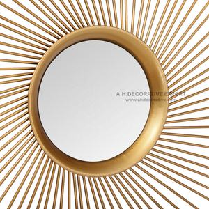 Nouveau cadre décoratif en métal de conception élégante pour le miroir de mur de Noël meilleure décoration murale pour le salon - Product Image 4