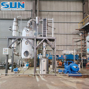 Fabrikpreis Edelstahl-Dampf-Vakuum-Einfachverdampfer mit Fallfilmtechnologie Energiesparend für Fruchtsaftkonzentrat - Product Image 1