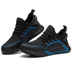 DianSen OEM – chaussures de sécurité personnalisées pour hommes, souliers de travail à bout en acier, légères et respirantes - Product Image 3