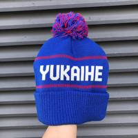 Groothandel Custom Beanie Oem Borduurwerk Logo 100% Acryl Pom Pom Gebreide Mode Hoed Custom Winter Muts