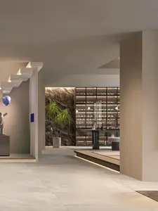 خشب ليد ويسكي بار تخزين النبيذ الحديث الفولاذ المقاوم للصدأ عرض عرض النبيذ - Product Image 6