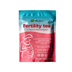 Té de Fertilidad Natural, Apoyo Herbal para la Salud Reproductiva Femenina, Equilibrio Hormonal, Cuidado Preconcepcional, Bebida Diaria para la Salud - Product Image 1