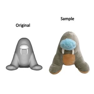 Muñecos de Peluche Súper Suaves de Alta Calidad OEM con Relleno de Algodón PP, Juguetes de Peluche Personalizados de Hip Hop para Cumpleaños - Product Image 6