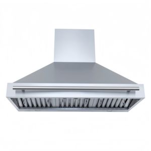 Campana Extractora Eléctrica de Acero Inoxidable de 48 Pulgadas y 2000 m/h con Filtro Deflector, Control Remoto, 3 Velocidades y Apagado Retardado para Uso en Hoteles - Product Image 6