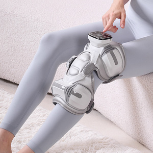 Knee Massager With Electric Heating Therapy For Joint Pain Relief And Cold Legs Protection Grey 38.5X23X19CM USB Rechargeable - Product Image 1
