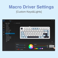 AULA F75 2.4G Wireless//Wired Gaming Mechanical Keyboard RGB Customized 78 Keys Hot Swap OEM Profile Gasket Structure