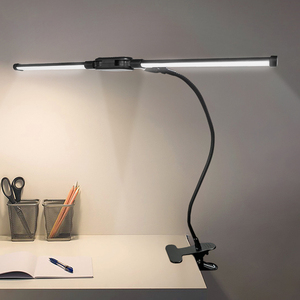<span class=keywords><strong>Lampe</strong></span> <span class=keywords><strong>de</strong></span> <span class=keywords><strong>bureau</strong></span> LED moderne en ABS <span class=keywords><strong>à</strong></span> clipser, 3 modes <span class=keywords><strong>de</strong></span> couleur, 10 niveaux <span class=keywords><strong>de</strong></span> luminosité, protection oculaire, <span class=keywords><strong>lampe</strong></span> <span class=keywords><strong>de</strong></span> lecture flexible avec <span class=keywords><strong>pince</strong></span> - Product Image 1