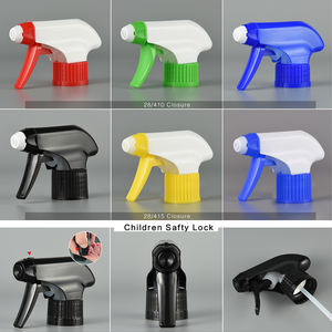Nuovo Spruzzatore di Alta Qualità in Plastica 28/400 410/415 con Chiusura di Sicurezza per Bambini, Nero, per Bottiglie da 500ml per Pulizia - Product Image 6