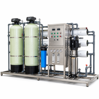 Système de purification d'eau par osmose inverse pour puits, 1000 LPH, sur châssis