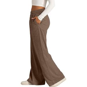 Pantalons de jogging en coton de qualité supérieure pour femmes, taille mi-haute, respirants, confortables, antistatiques, imprimés décontractés - Product Image 3