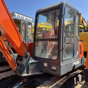 Miniexcavadora Doosan DH55 de 5 toneladas usada, máquina de construcción excavadora con buena bomba de motor PLC, precio al por mayor disponible para la venta - Product Image 6