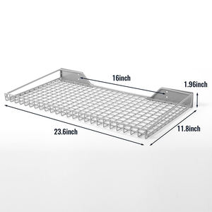 Organisateur <span class=keywords><strong>de</strong></span> stockage mural-Support <span class=keywords><strong>de</strong></span> panneau à grille métallique pour l'organisation du <span class=keywords><strong>jardin</strong></span>, du garage et <span class=keywords><strong>de</strong></span> l'entrepôt - Product Image 2