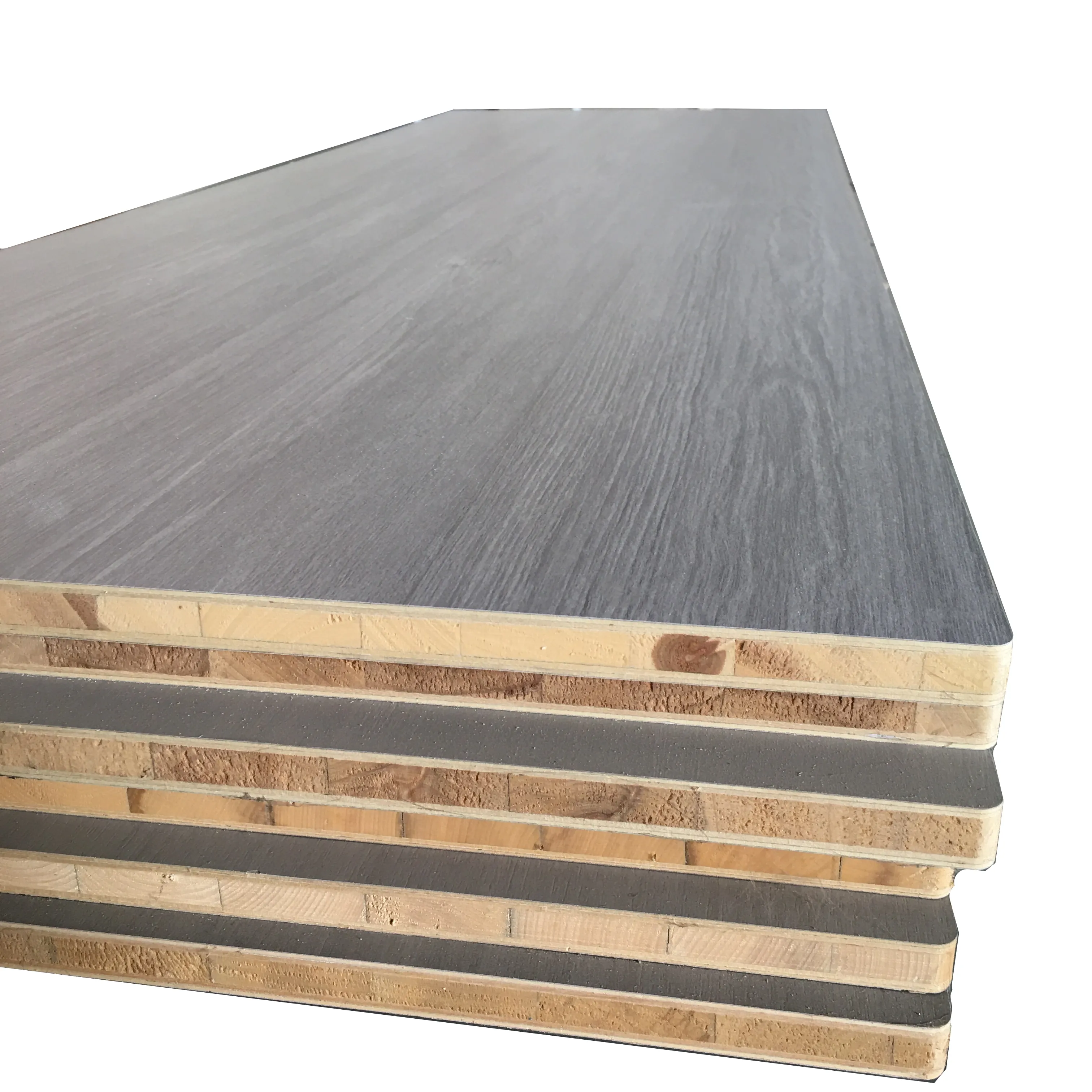 Produção personalizada em fábricas chinesas madeira de pinho Poplar paulownia malaca madeira core board