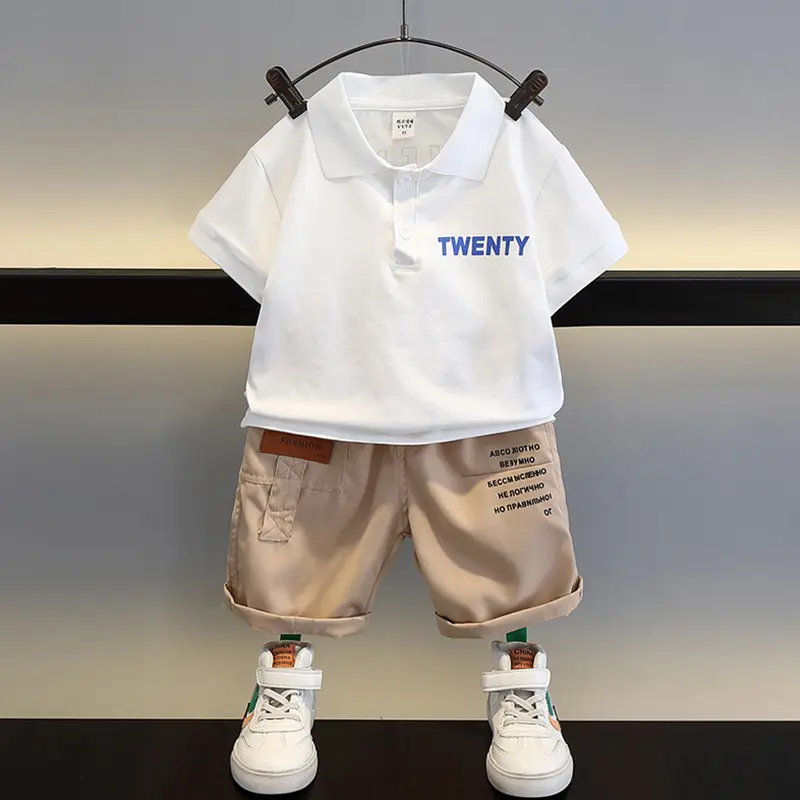 Kinderkleding Set Baby Boy Girl T-Shirt Shorts Zomerkleding Katoen Cartoon Casual Kinderen Baby Kleding Set