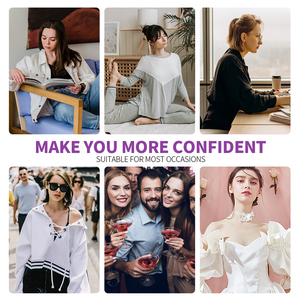 Ruban de lifting facial instantané pour femmes, respectueux de la peau, invisible, patchs <span class=keywords><strong>anti</strong></span>-<span class=keywords><strong>rides</strong></span> en forme de V pour le contour du cou, des yeux et de la mâchoire - Product Image 6