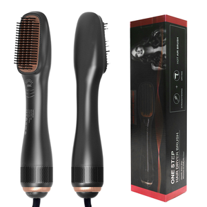 3-in-1 <b>Foldable</b> Multifunctional One-<b>Step</b> Hair Dryer Brush Electric Hot Blow Comb Nylon Material Household Use Hair Styling Tool - Product Image 1