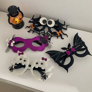 2025 disfraces de Halloween colgando malvado murciélago fantasma gafas accesorios para mujeres damas niñas truco o trato araña espeluznante banda para la cabeza - Product Image 1