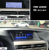ACARDASH Qualcomm Snapdragon 8 cœurs 10,25 pouces Android 14 1920*720 DSP GPS Navigation CarPlay 360 Lexus RX 2013-2014 Tableau de bord