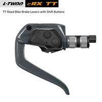 Groupe de transmission électronique L-TWOO ERX TT 2x10 2x12 vitesses pour vélo de triathlon avec freins à disque hydrauliques