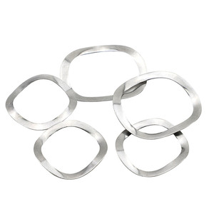 แหวนสปริงล็อคสแตนเลสคุณภาพสูง NINDEJIN M3 M4 M5 M6 M12 M16 ราคาโรงงาน แบบมาตรฐาน - Product Image 1