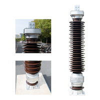 Parafoudre haute tension modèle Y10W-84 35kV en porcelaine pour protection contre la foudre