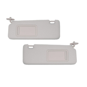 แผงบังแดด Toyota Scion Tc รุ่น 74320-21210-B2 สีเทา พร้อมกระจกมองหลัง สำหรับปี 2005-2010 อะไหล่ภายในหลังคา - Product Image 4