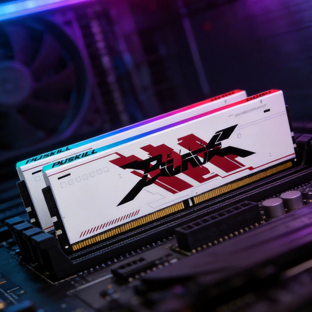 PUSKILL RGB DDR4 RAM 3200MHz 3600MHz 2666MHz 8GB 16GB 32GB Desktop Gaming Memory Compatible with Intel AMD Dual Platform