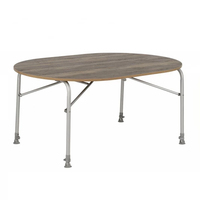 Table de pique-nique pliable en bambou moderne et portable, légère, pour la plage, le camping, le barbecue, les meubles d'extérieur