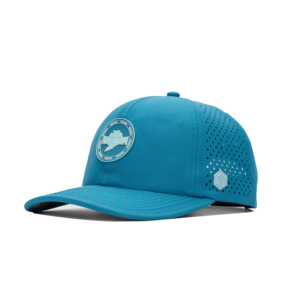Casquettes de golf TCAP Chine à 6 panneaux, séchage rapide, imperméables, perforées avec des trous découpés au laser - Product Image 1