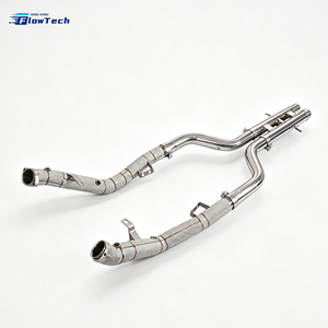 ชุดดาวน์ไปป์สแตนเลส304สำหรับ M157 W221 Mercedes S63 AMG เทอร์โบคู่5.5ตัน V8ไอเสียสมรรถนะสูง - Product Image 3
