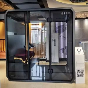 OEM moderni mobili per ufficio ambientale piccolo <span class=keywords><strong>Studio</strong></span> insonorizzato lavoro ufficio Pod in alluminio edifici per uffici magazzini hotel - Product Image 3