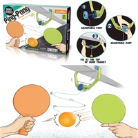 Entrenador Automático de Pelotas de Ping Pong para Niños, Juguete de Interacción Familiar para Interiores, Paleta de Ping Pong