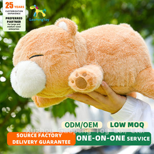 Mới đến 2025 gấu bông mềm nhồi bông đồ chơi cho sự lo lắng cứu trợ âu yếm ôm gấu tùy chỉnh động vật sang trọng - Product Image 2