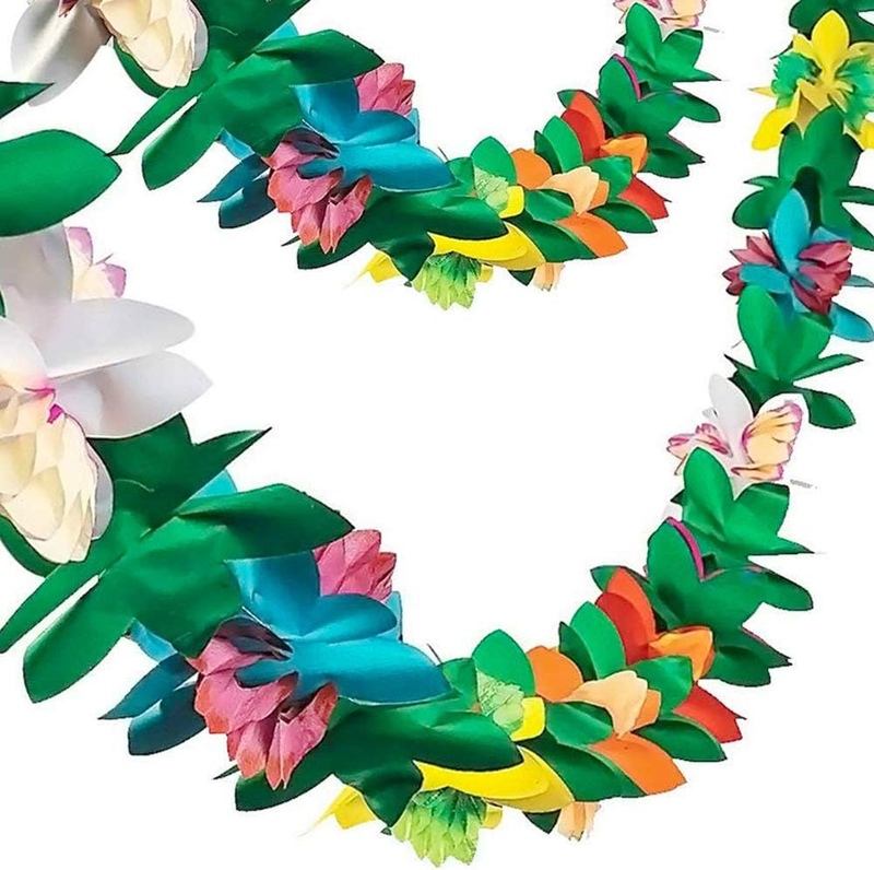 DAMAI Tropical Garland Party Decorations Multicolored